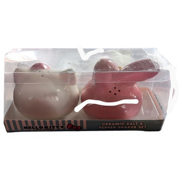 NEW Hello Kitty Salt and Pepper Shaker Set - Picture 5 of 6